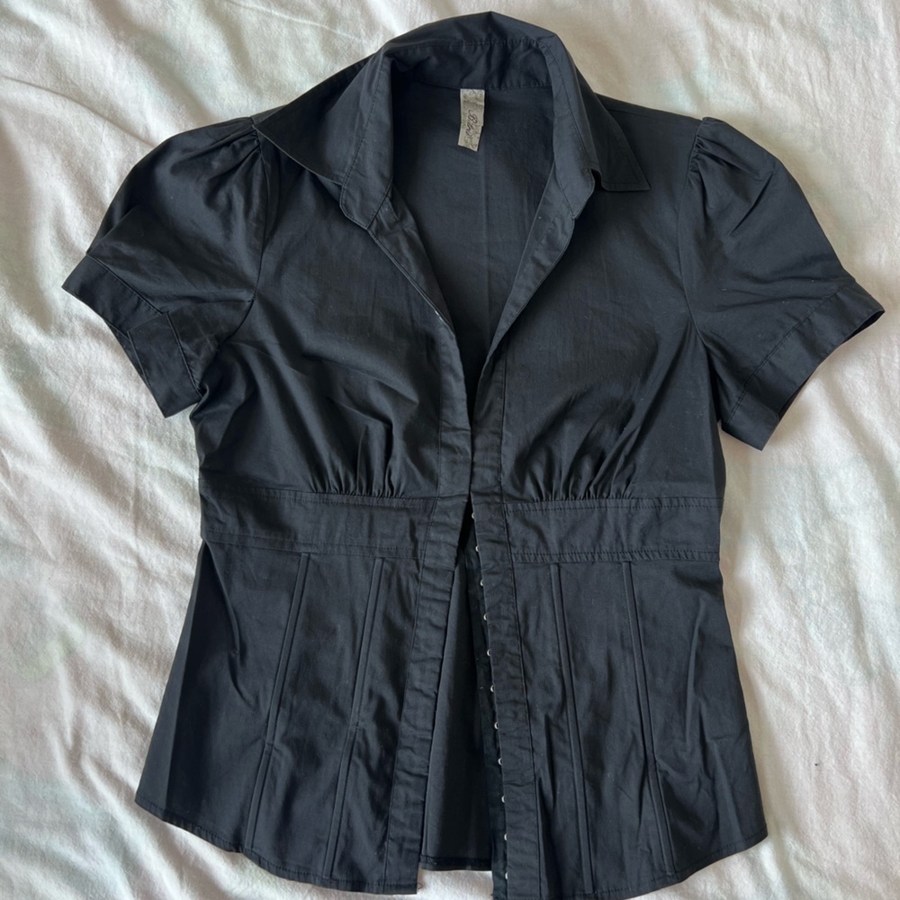 Corset style blouse